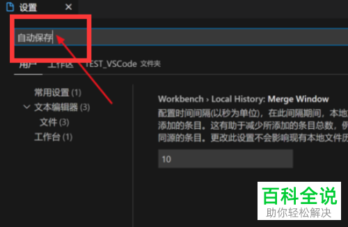 如何设置VS Code自动保存文件时间