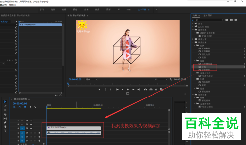 如何使用Premiere除去视频中的水印？