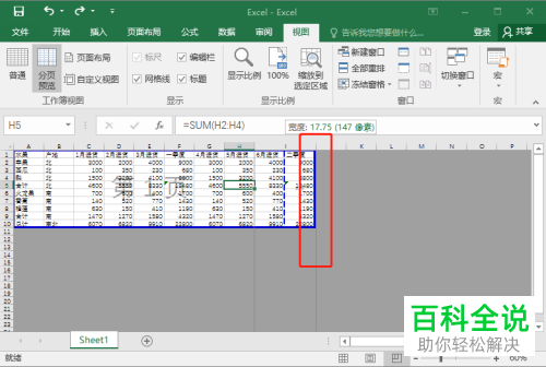 如何通过Excel分页预览功能调整表格范围