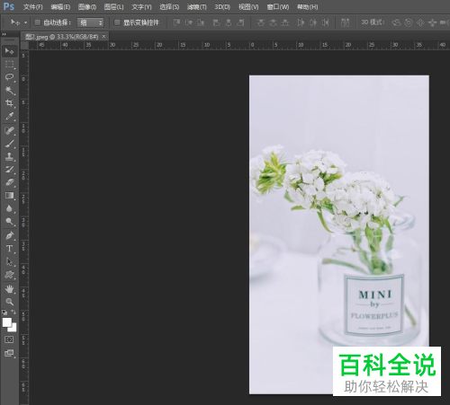 如何通过PS给图片添加缩略图