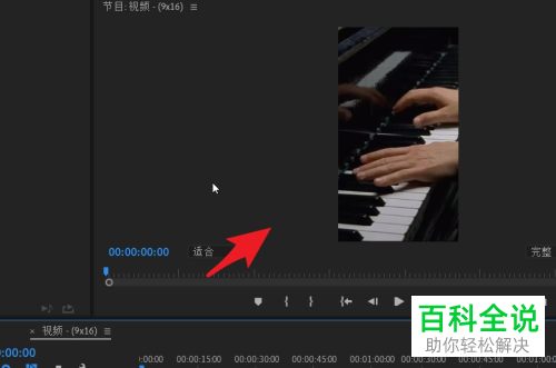 如何通过Pr将横屏视频转换为竖屏