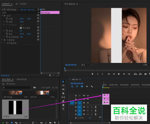 如何通过Pr给视频添加轨道遮罩、高斯模糊效果