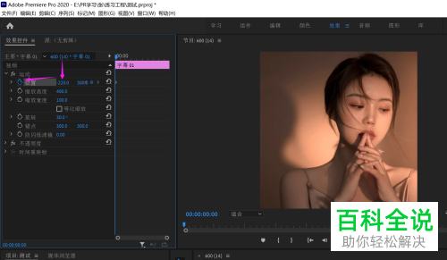 如何通过Pr给视频添加轨道遮罩、高斯模糊效果