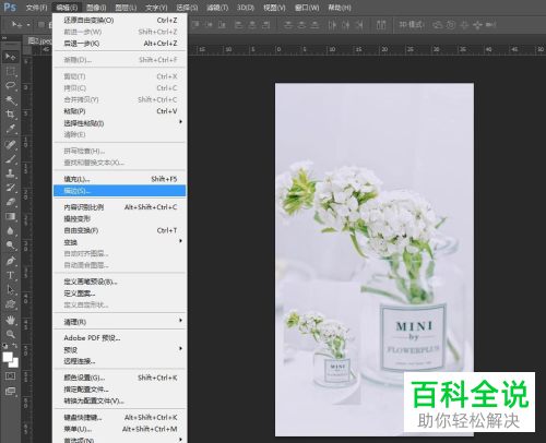 如何通过PS给图片添加缩略图