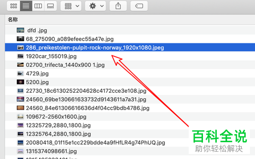 如何同时选中mac苹果电脑中的多个文件