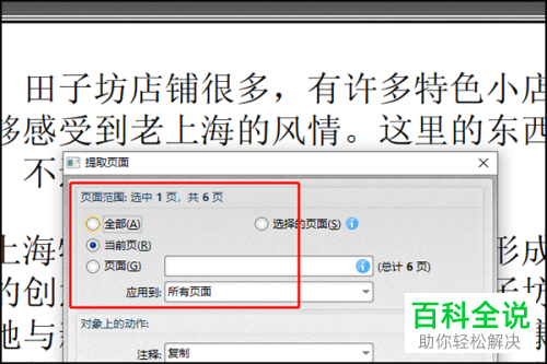 如何提取PDF文档页面