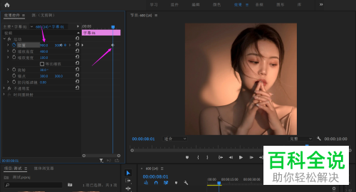 如何通过Pr给视频添加轨道遮罩、高斯模糊效果