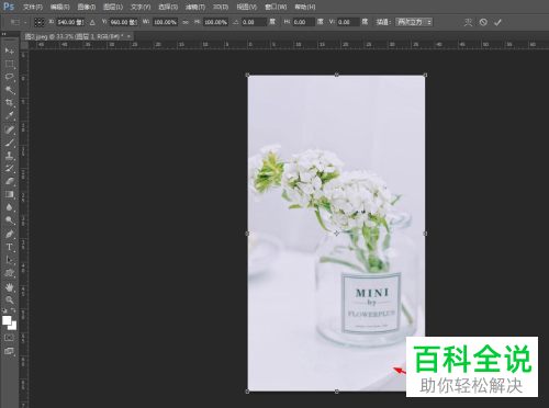 如何通过PS给图片添加缩略图