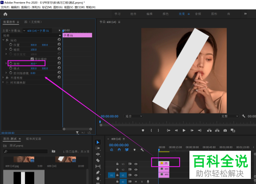 如何通过Pr给视频添加轨道遮罩、高斯模糊效果