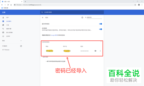 如何完成新版谷歌浏览器中密码的导入