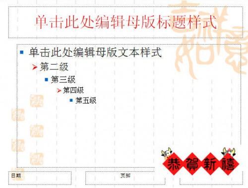 如何修改PPT母版背景图片