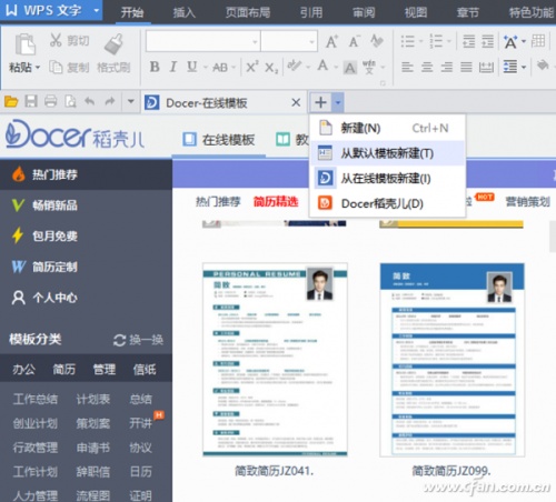 如何用好WPS模板