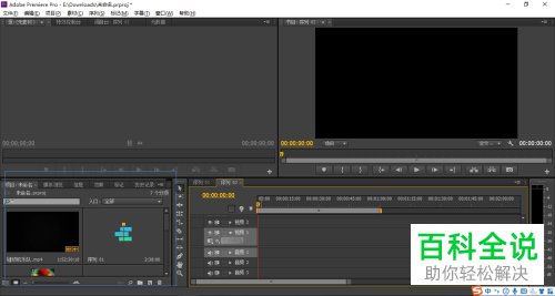 如何用Pr让视频旋转