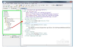 如何用MyEclipse自动生成struts2配置文件