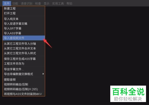 如何在视频中添加空白字幕块？