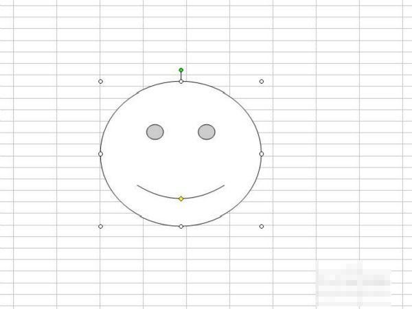 如何在EXCEL2003工作表中绘制出一个哭脸?