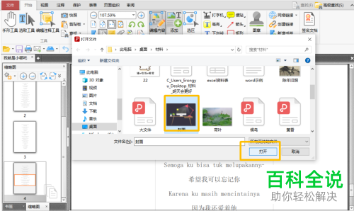 如何在PDF文档中插入图片
