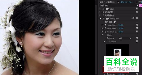 如何在AE或者PR软件中使用磨皮光滑降噪插件Beauty Box