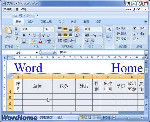 如何在Word2007中选择性粘贴嵌入数据对象