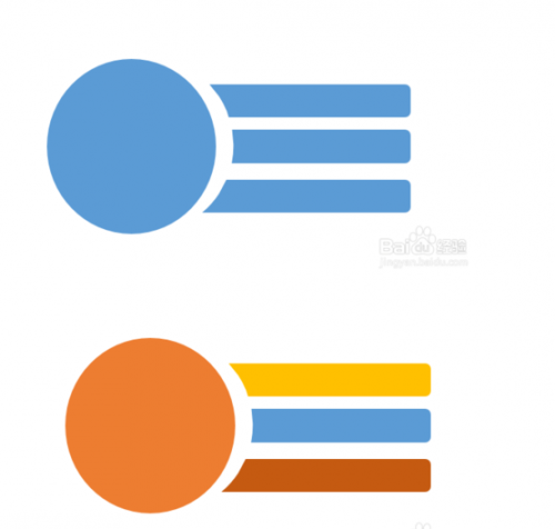 如何在ppt里面组合简单的图形?