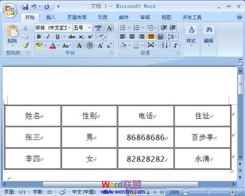 如何在Word2007中制作双线表格的详细图文步骤