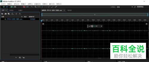 如何在pr的视频中修改音频？