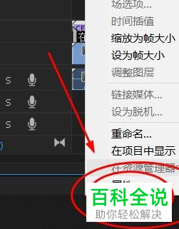 如何在Pr查看素材属性
