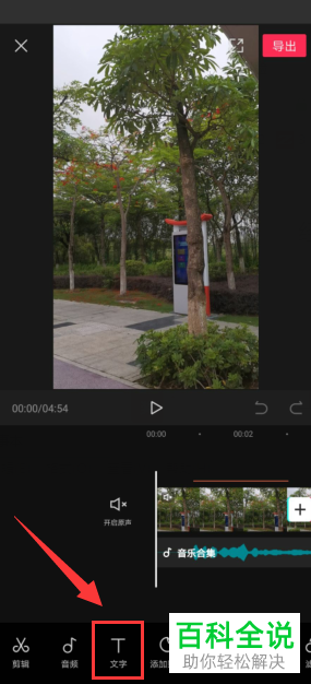 如何在剪映中给视频添加气泡字