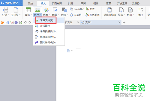 如何在wps文字中插入图片并旋转？