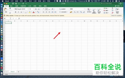 如何在mac系统excel的单元格中设置回车换行