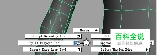 如何在maya制作中直接在物体面上加点