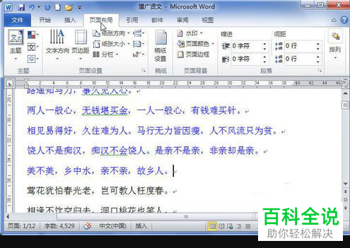 如何在Word文档中插入分页符