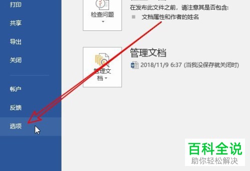 如何在Word2019中屏蔽历史记录的显示