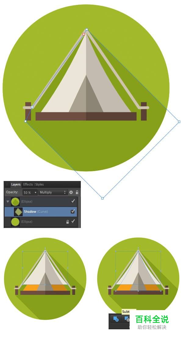 如何在Affinity Designer中创建一组扁平图标