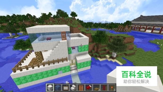 如何在我的世界里海上建造豪华的房子