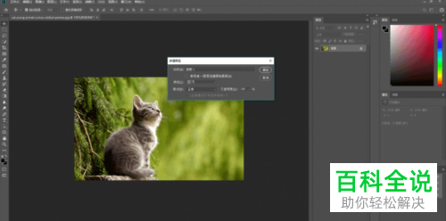 如何在PS中给图片添加水印