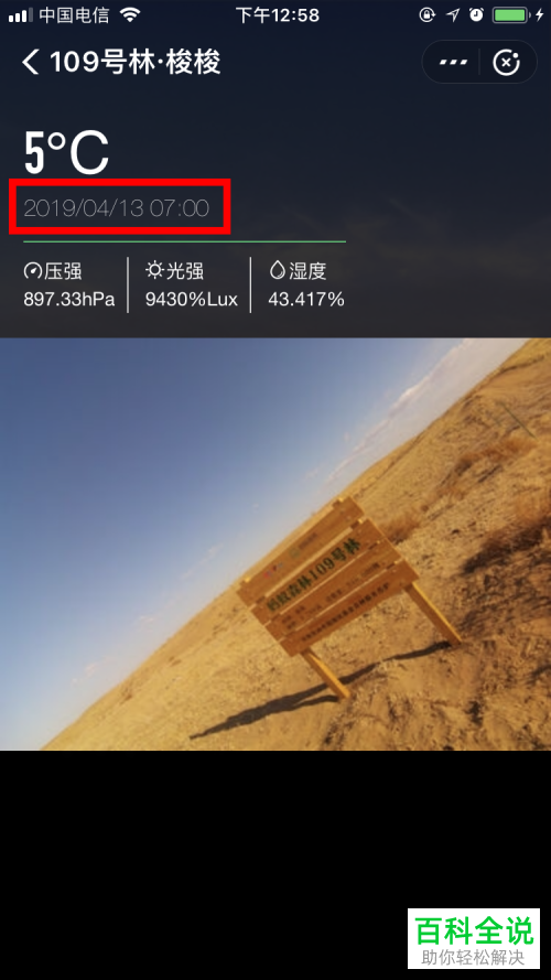 如何在蚂蚁森林中查看电子眼拍摄的实景相册?