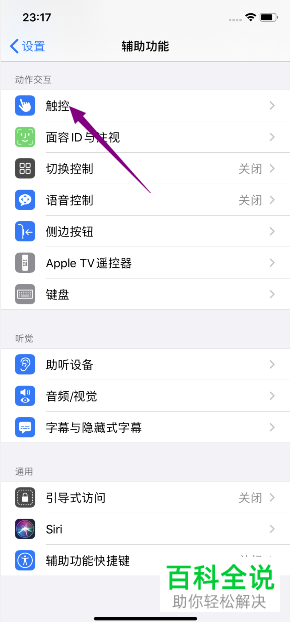 如何在苹果iphone11手机中设置自定义单点朗读屏幕