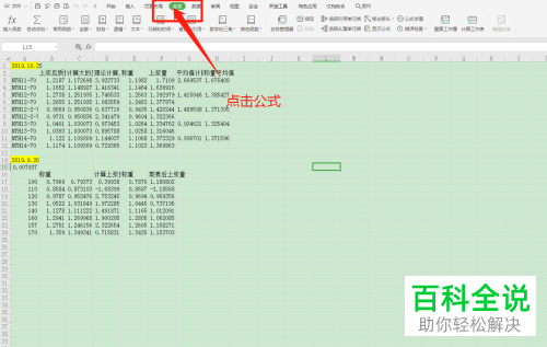 如何在Excel表格中设置显示所有公式