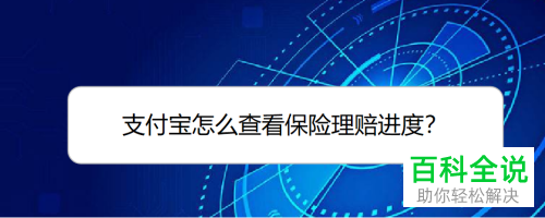 如何在支付宝查看保险理赔进度？