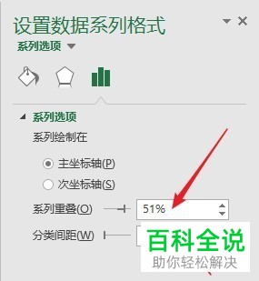 如何在Excel中制作山峰柱状图