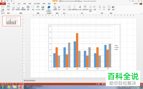 如何在制作ppt时将excel图表插入其中