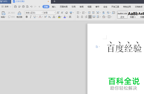 如何在2019版WPS中为文字添加着重号？