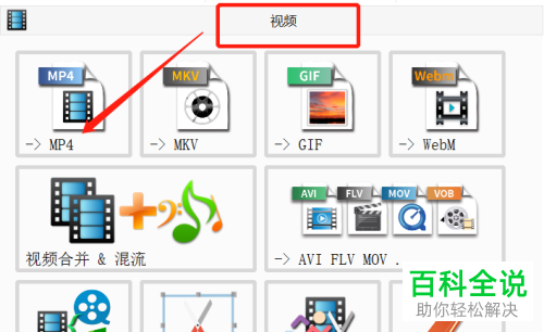 如何在电脑版转换软件中转换视频的格式
