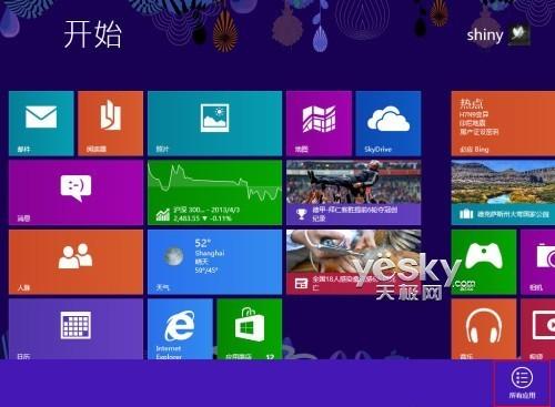 如何找回Win8开始界面消失的\