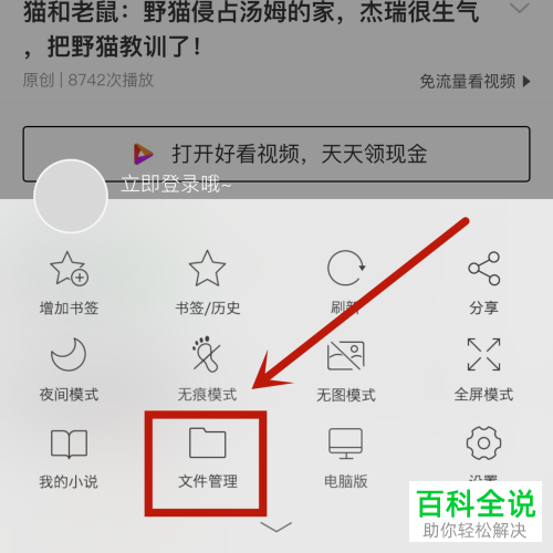 如何在iOS版的Safari中将视频保存到本地