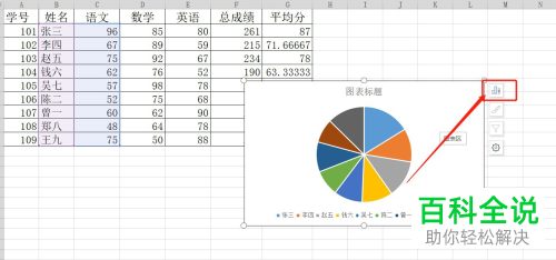 如何在电脑版Excel中制作百分比圆饼图