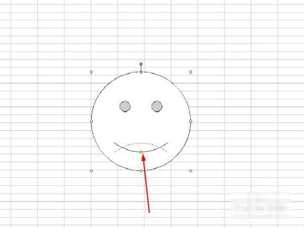 如何在EXCEL2003工作表中绘制出一个哭脸?