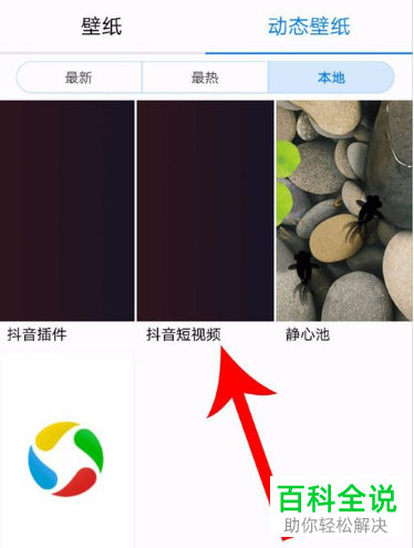 如何找到抖音下载的动态壁纸