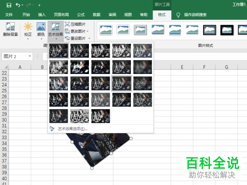 如何在excel2019中将图片插入到工作表格里？